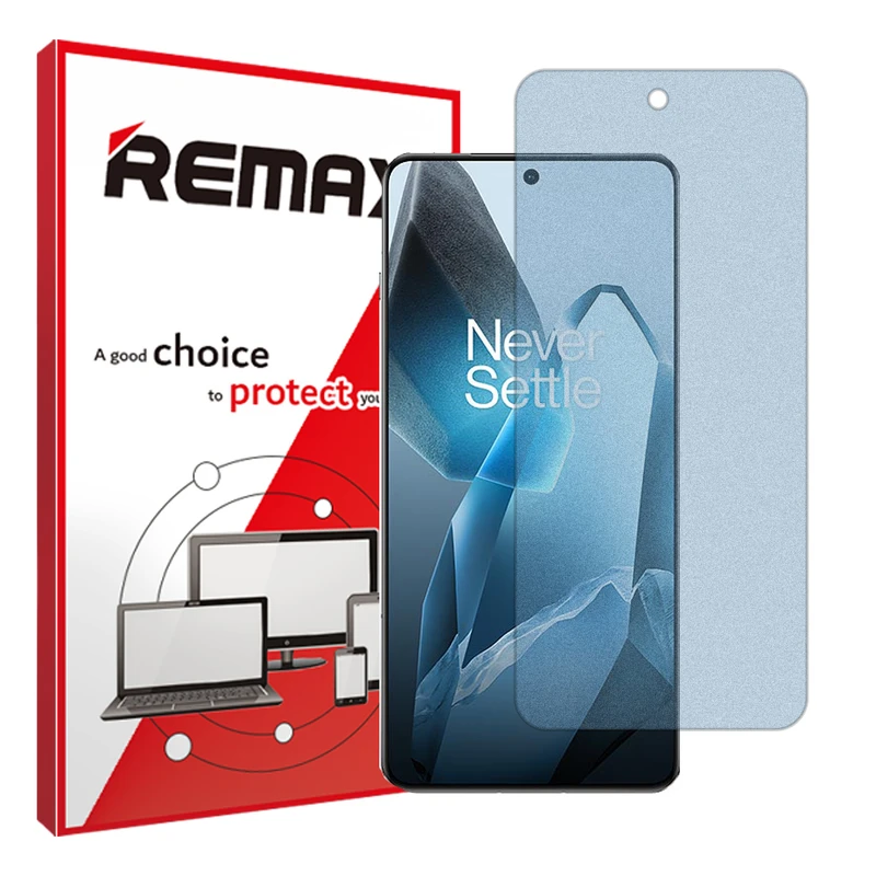 محافظ صفحه نمایش مات ضد اشعه آبی ریمکس مدل Resistant‌ مناسب برای گوشی موبایل وان پلاس 13