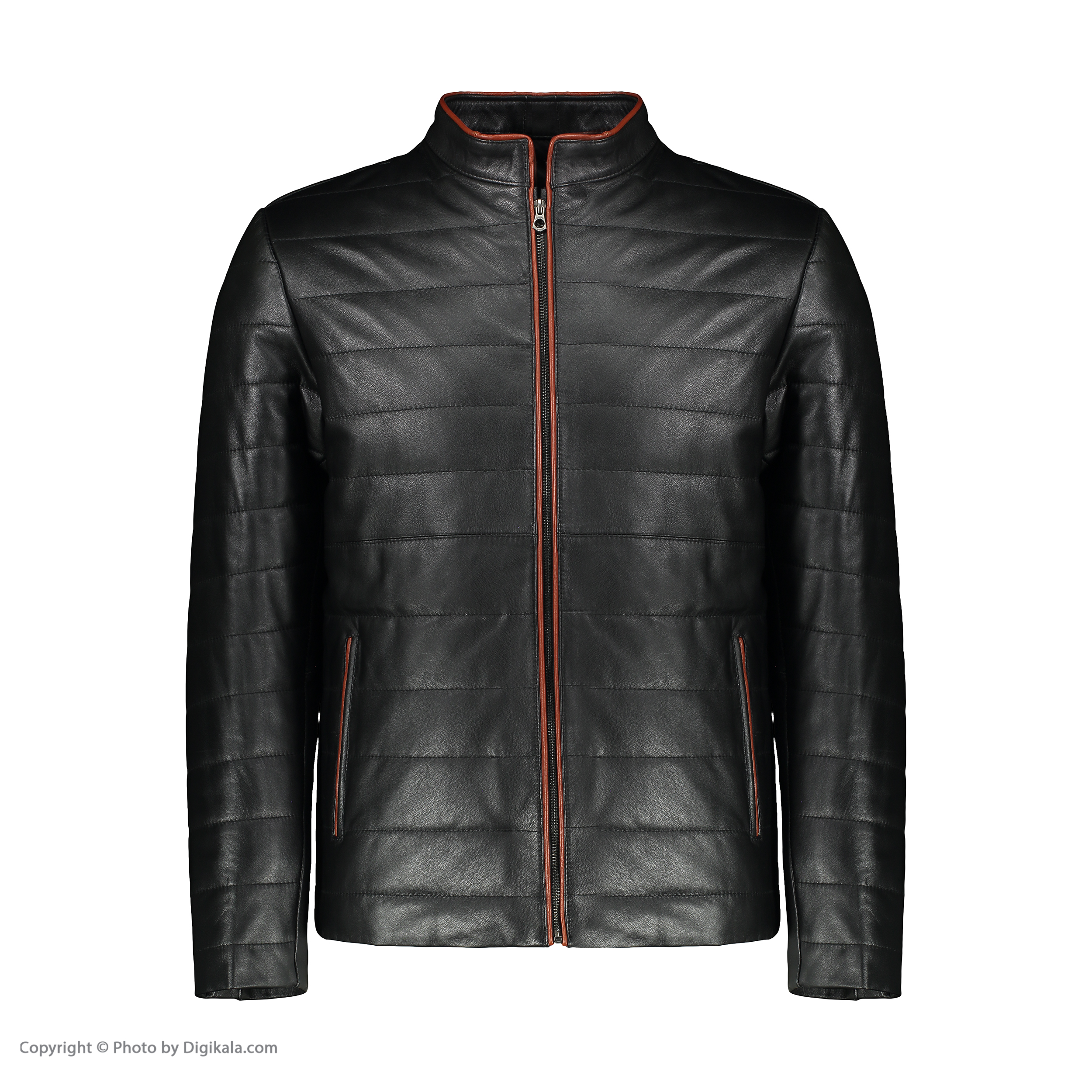 SHIFER MEN NATURAL LEATHER COAT, MODEL 2M20-1