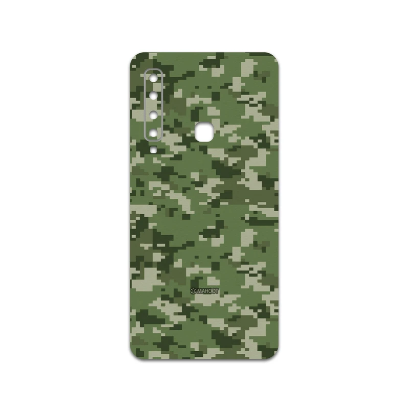 برچسب پوششی ماهوت مدل Army-Green-Pixel مناسب برای گوشی موبایل سامسونگ Galaxy A9 2018