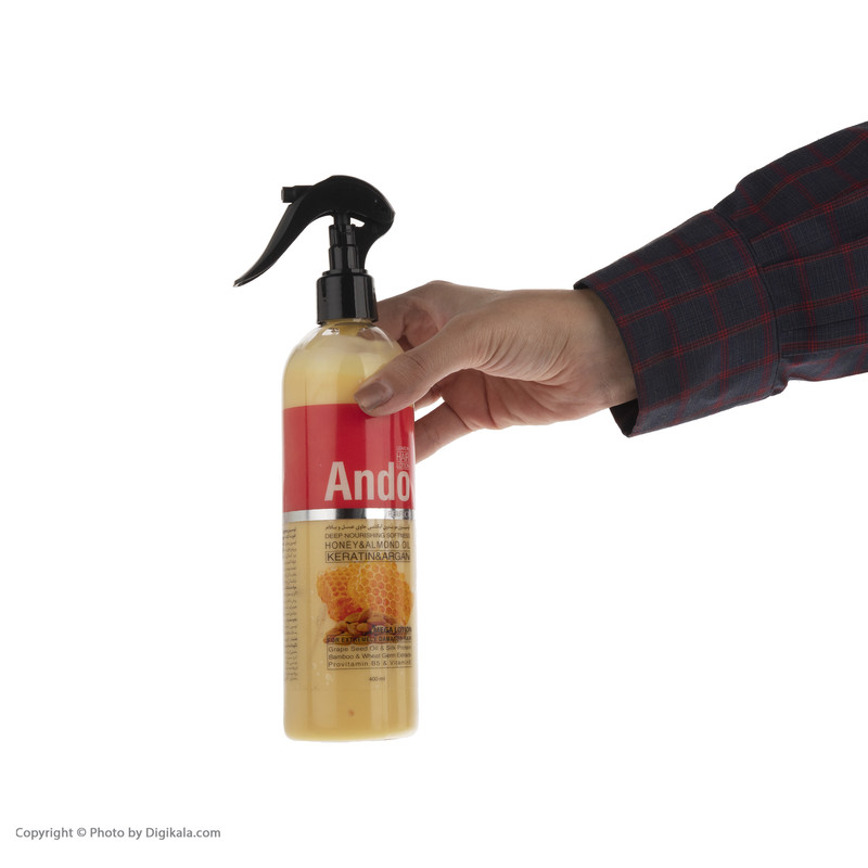لوسیون مو آندو مدل Honey حجم 400 میلی لیتر