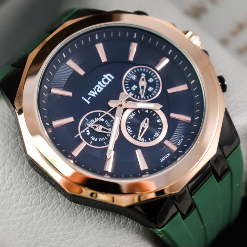 ساعت مچی عقربهای مردانه کوارتز کورنوگراف آی واتچ مدل 190240M