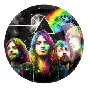 پیکسل خندالو طرح گروه پینک فلوید Pink Floyd کد 3253 مدل بزرگ