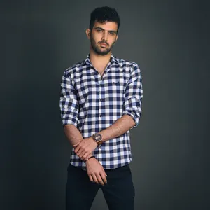 پیراهن آستین بلند مردانه پیکی پوش مدل M02487