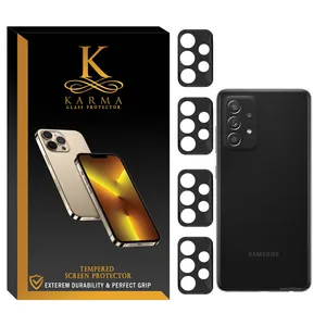 محافظ لنز دوربین کارما مدل KA/Flz11 مناسب برای گوشی موبایل سامسونگ Galaxy A53 بسته چهار عددی