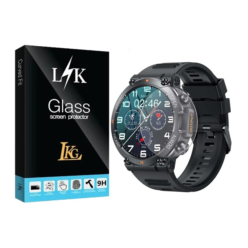 محافظ صفحه نمایش ساعت مدل PMMA مناسب برای ساعت هوشمند اسمارت واچ K59 Pro محافظ صفحه نمایش ساعت مدل PMMA مناسب برای ساعت هوشمند اسمارت واچ K59 Pro