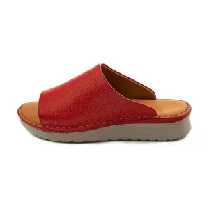 دمپایی زنانه مدل چرم طبیعی S18