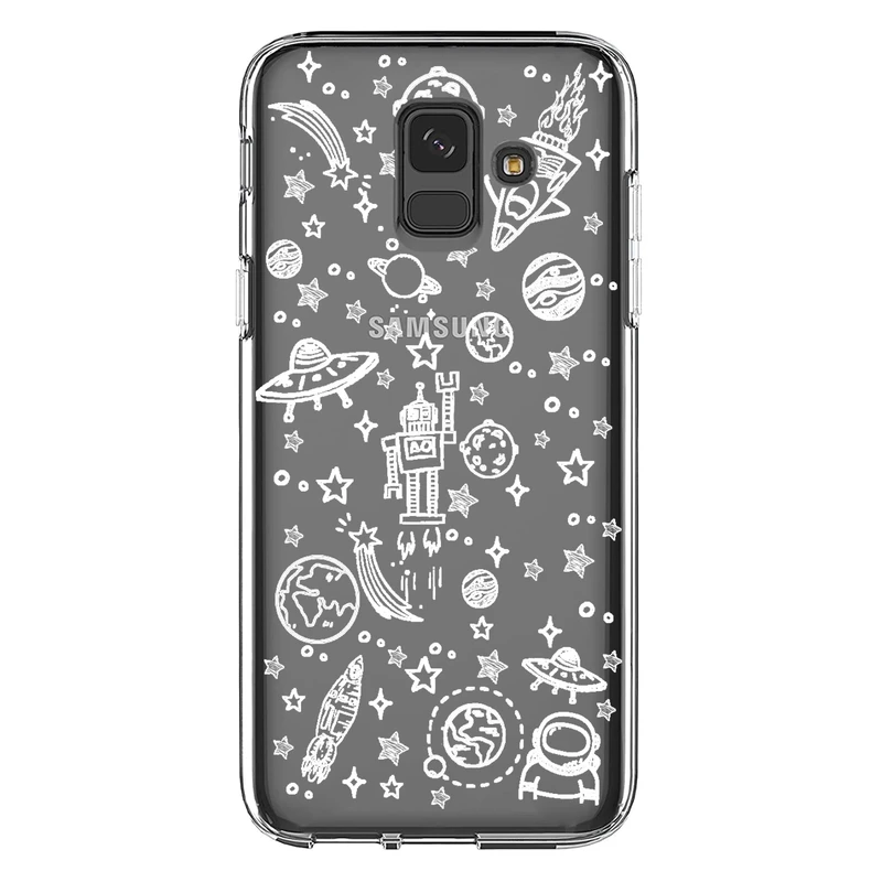 کاور مگافون کد C24-W مناسب برای گوشی موبایل سامسونگ Galaxy A6 2018