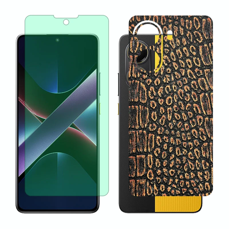 محافظ صفحه نمایش گرین لایت گلس مدل Together مناسب برای گوشی موبایل شیائومی Poco X7 Pro به همراه برچسب پوششی