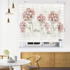 پرده زبرا زیو مدل 3D-1125 سایز 100x150 سانتی متر