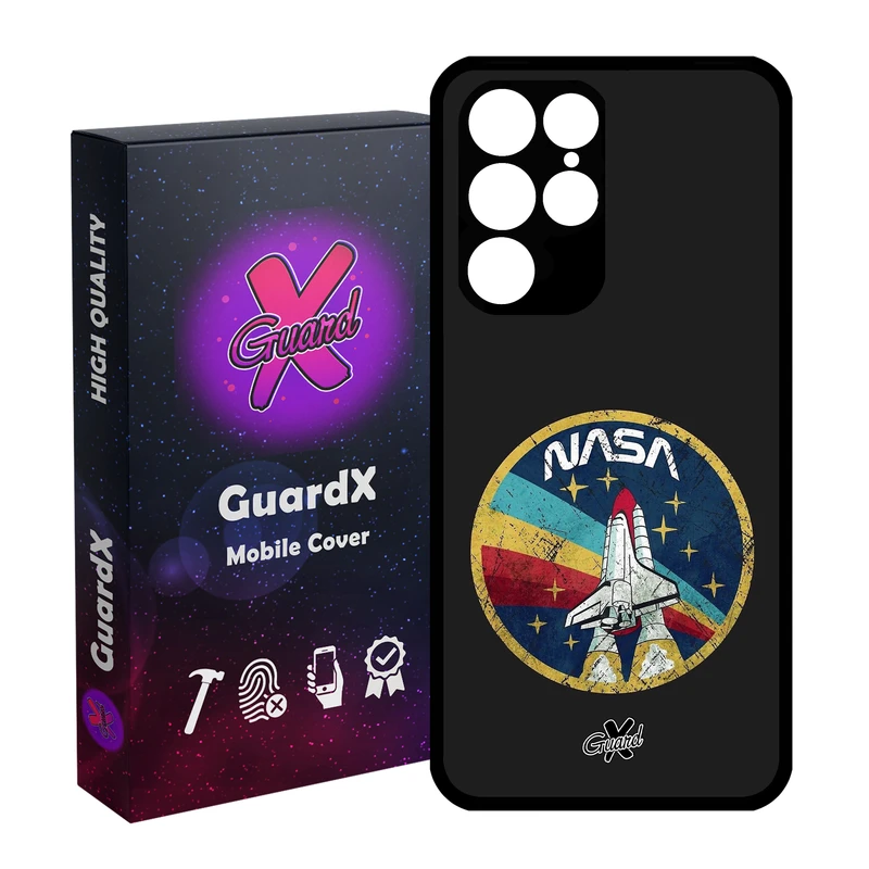 کاور گارد ایکس طرح Nasa مدل Glass10087 مناسب برای گوشی موبایل سامسونگ Galaxy S22 Ultra