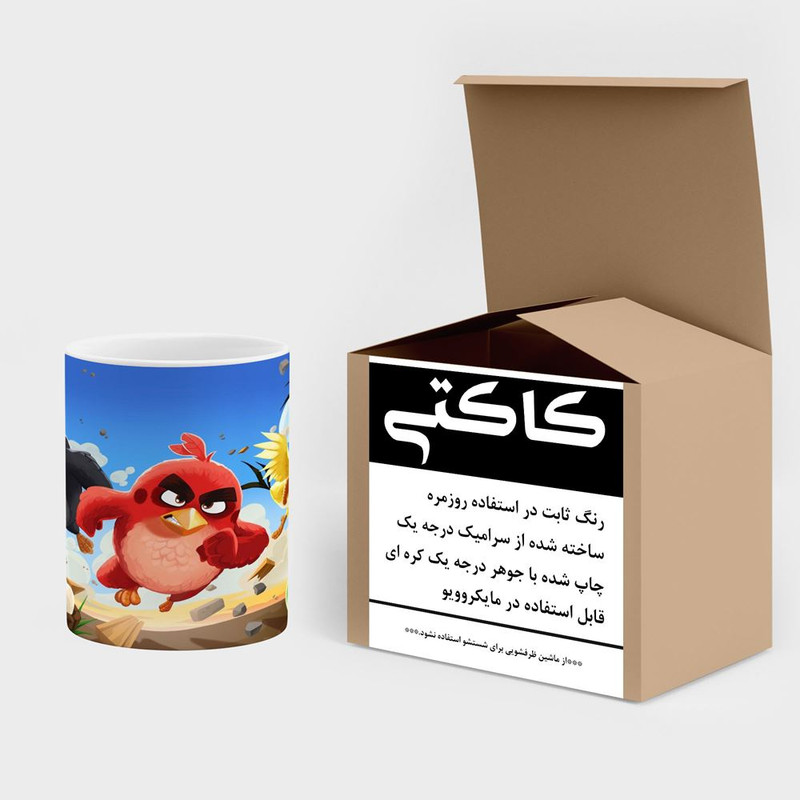 ماگ کاکتی مدل بازی پرندگان خشمگین Angry Birds کد mgh27454 ماگ کاکتی مدل بازی پرندگان خشمگین Angry Birds کد mgh27454