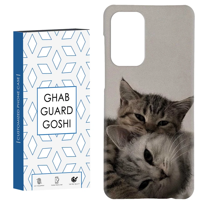 کاور قاب گارد گوشی طرح گربه کد Dimo-320 مناسب برای گوشی موبایل سامسونگ Galaxy A52 / a52s