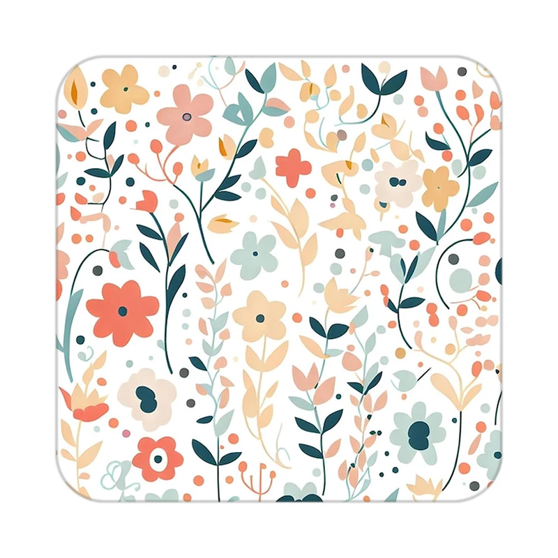 زیر لیوانی کاکتی طرح گل مدل mp18716