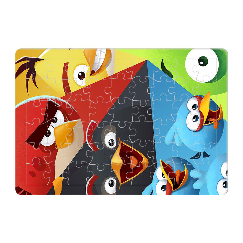 پازل 54 تکه طرح Angry Birds مدل P155