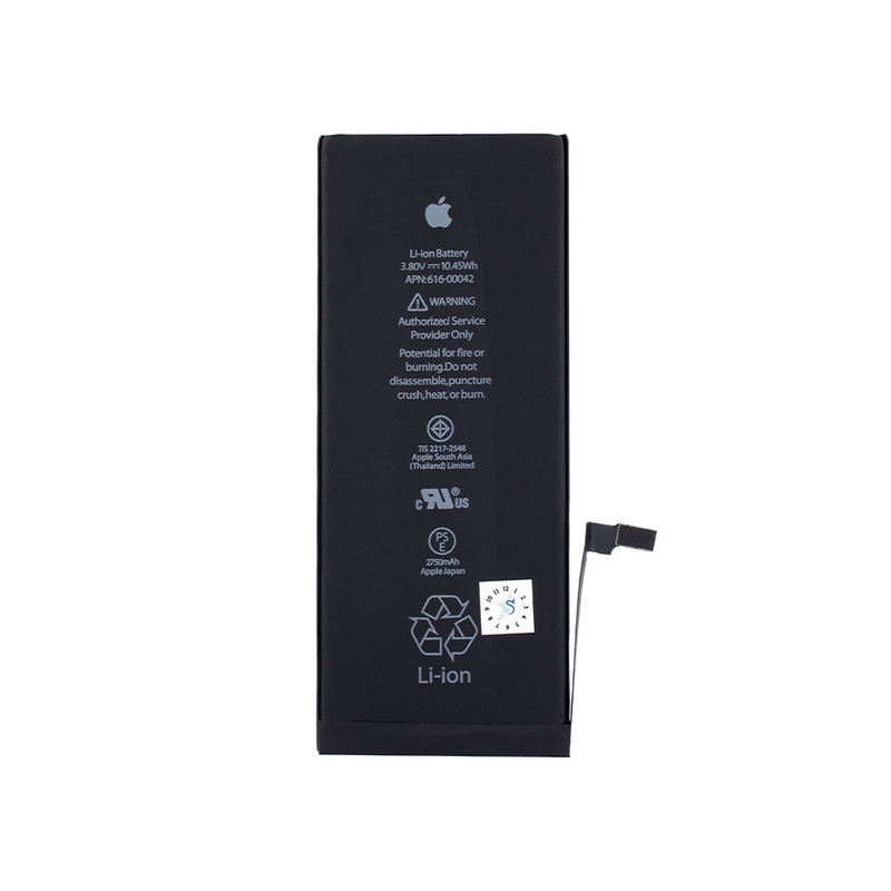 باتری موبایل مدل 00042-616 ظرفیت 2750 میلی آمپر مناسب برای گوشی موبایل اپل iphone 6s plus