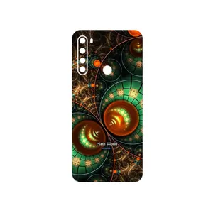 MAHOOT Mathematical Geometric Shape 3 Cover Sticker for Xiaomi Redmi Note 8 2021