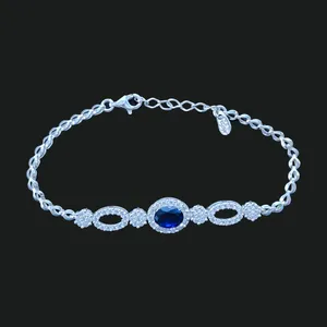 دستبند نقره زنانه مدل 30583