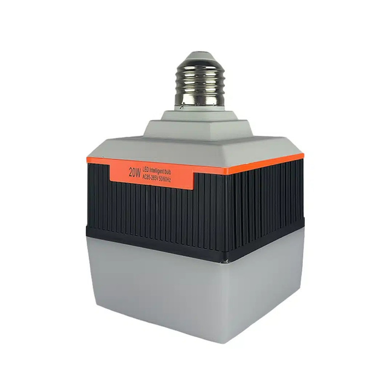 لامپ سرپیچی اضطراری مدل هوشمند کد BL-601 20W با نور مهتابی