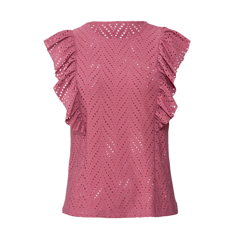 تاپ زنانه اسمارا مدل چین دار