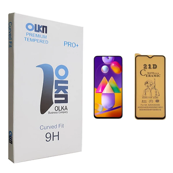 محافظ صفحه نمایش سرامیکی الکا مدل +PRO مناسب برای گوشی موبایل سامسونگ Galaxy M31s