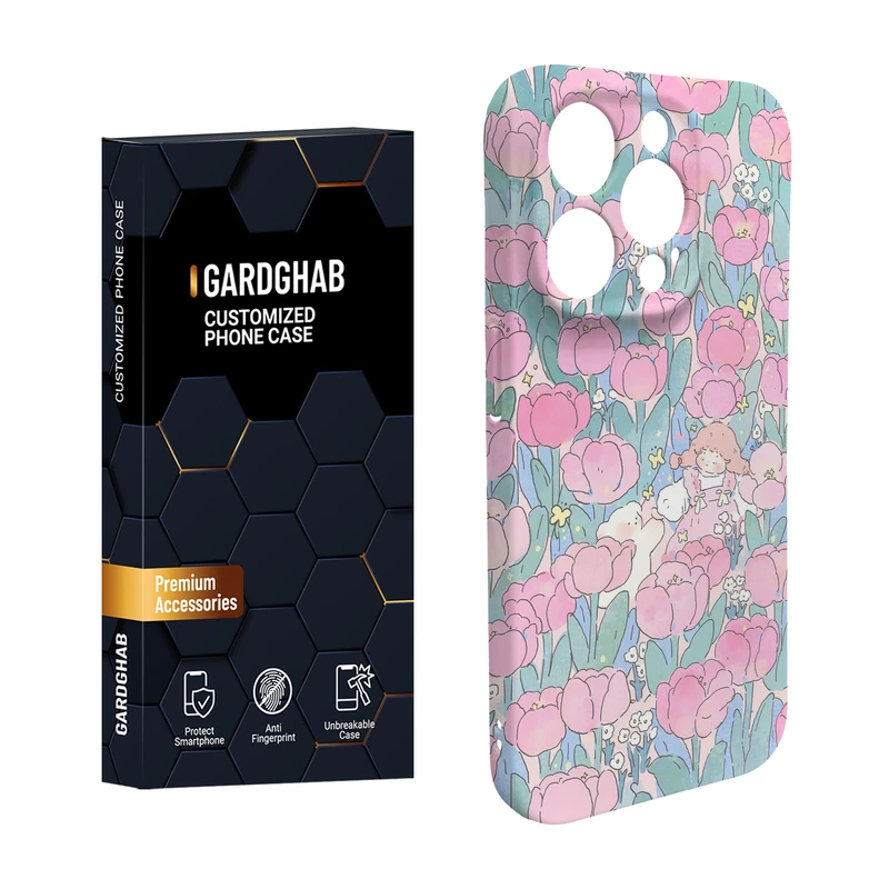 کاور گارد قاب مدل دخترانه مناسب برای گوشی موبایل اپل iPhone 15 Promax