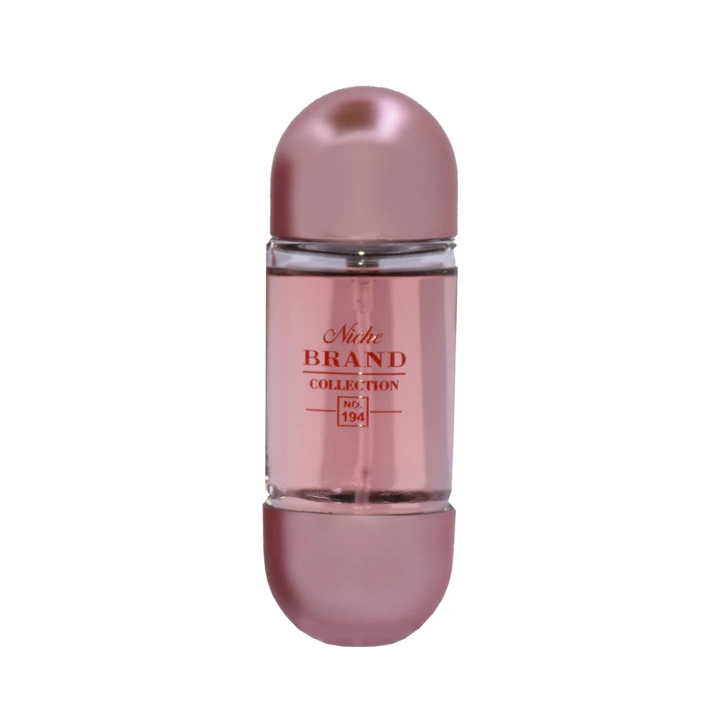 عطر جیبی زنانه نیچ برند کالکشن مدل Carolina herrera 212 VIP Rose  حجم 25 میلی لیتر