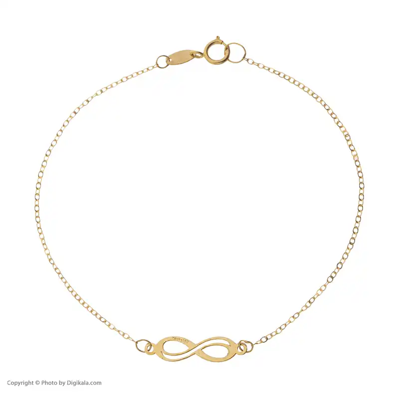دستبند طلا 18 عیار زنانه مایا ماهک مدل MB1337