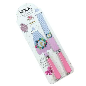 ست کارد و کفگیر سرو کیک روک مدل Paradise کد R2