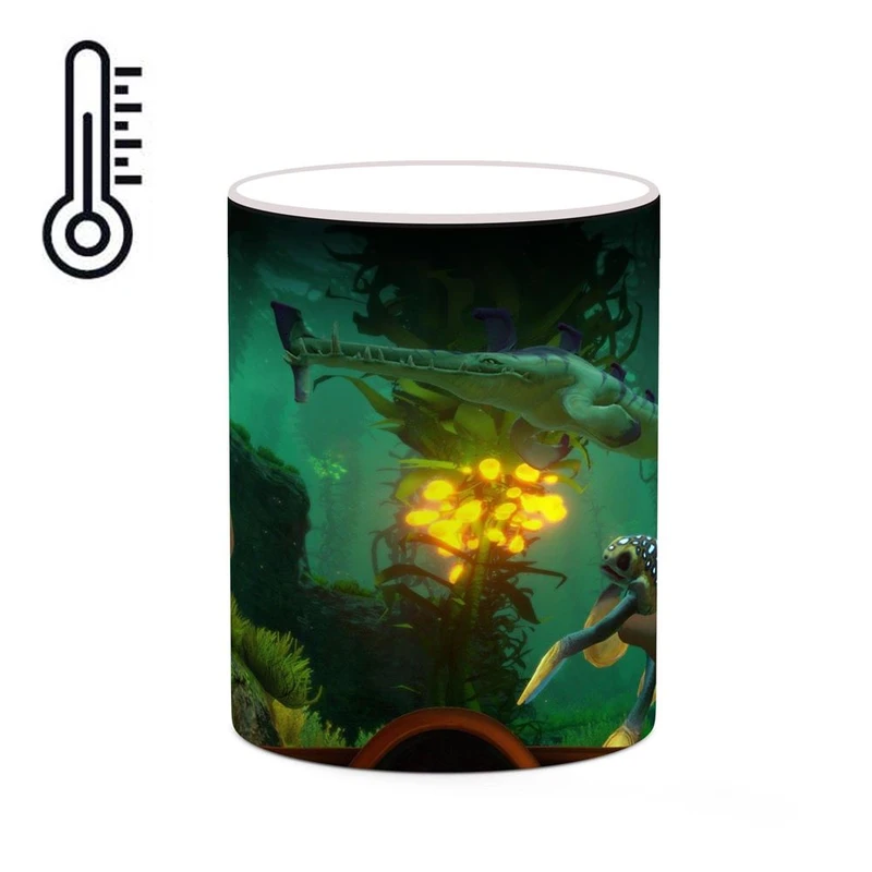 ماگ حرارتی کاکتی مدل بازی Subnautica Game کد mgh30488
