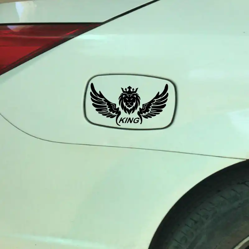 برچسب بدنه خودرو مهدیار طرح بال مشکی کوچک کد SM201