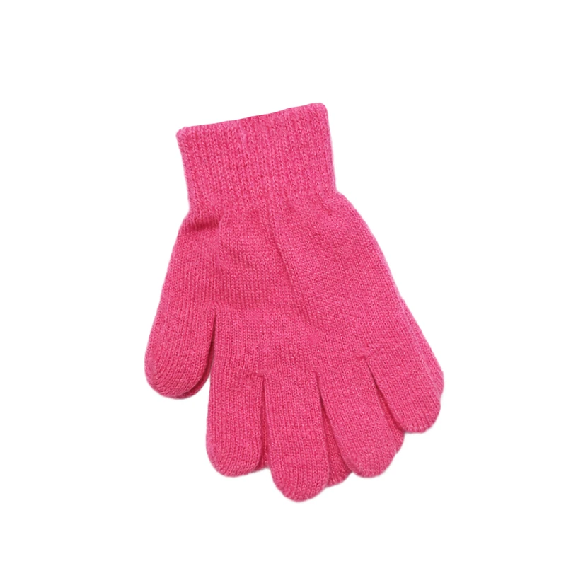 دستکش بافتنی دخترانه مدل 7307