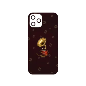 MAHOOT Gramophone Nostalgia Cover Sticker for Apple iPhone 12 Pro