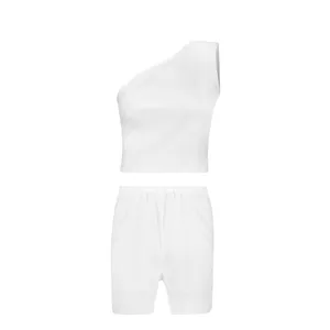 ست نیم تنه و شلوارک زنانه مدل 01