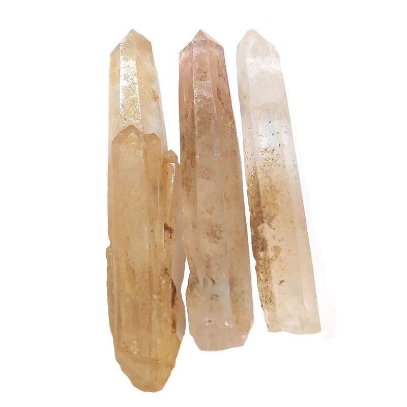 سنگ راف مدل کریستال مجموعه 3 عددی