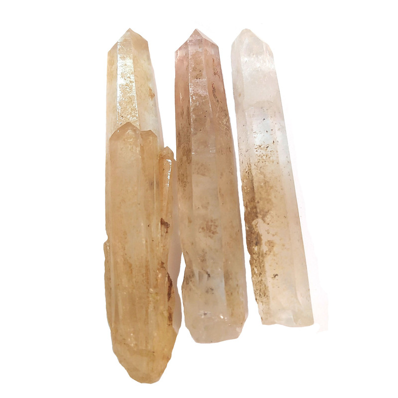 سنگ راف مدل کریستال مجموعه 3 عددی