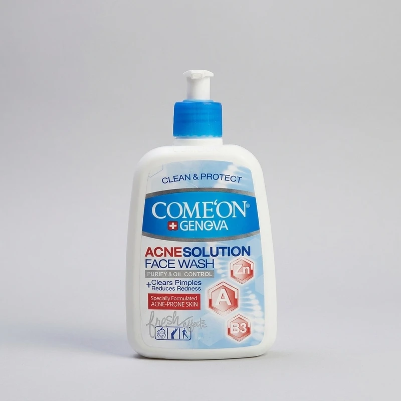 ژل شستشو صورت کامان مدل Acne حجم 500 میلی لیتر