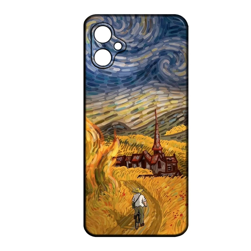 کاور طرح ونگوگ کد 368 مناسب برای گوشی موبایل سامسونگ Galaxy A06