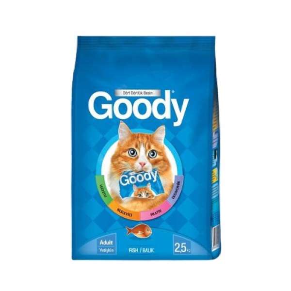 غذای خشک گربه گودی مدل Adult وزن 2.5 کیلوگرم