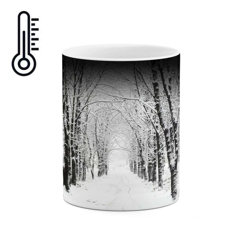 ماگ حرارتی کاکتی مدل جنگل برفی کد mgh10735