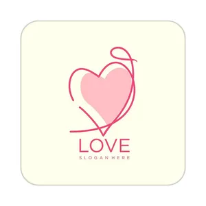 زیر لیوانی کاکتی طرح عاشقانه مدل mp36357