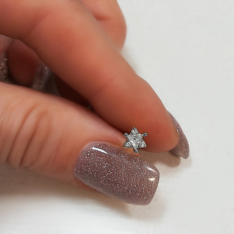 پیرسینگ گوش زنانه اقلیمه مدل HS130 پیرسینگ گوش زنانه اقلیمه مدل HS130