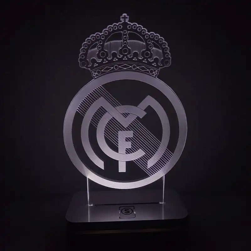 چراغ خواب سان لیزر طرح رئال مادرید مدل هفت رنگ