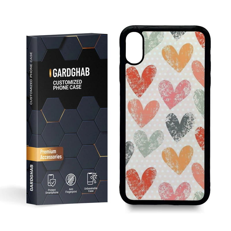  کاور گارد قاب مدل دخترانه مناسب برای گوشی موبایل اپل iphone xs max