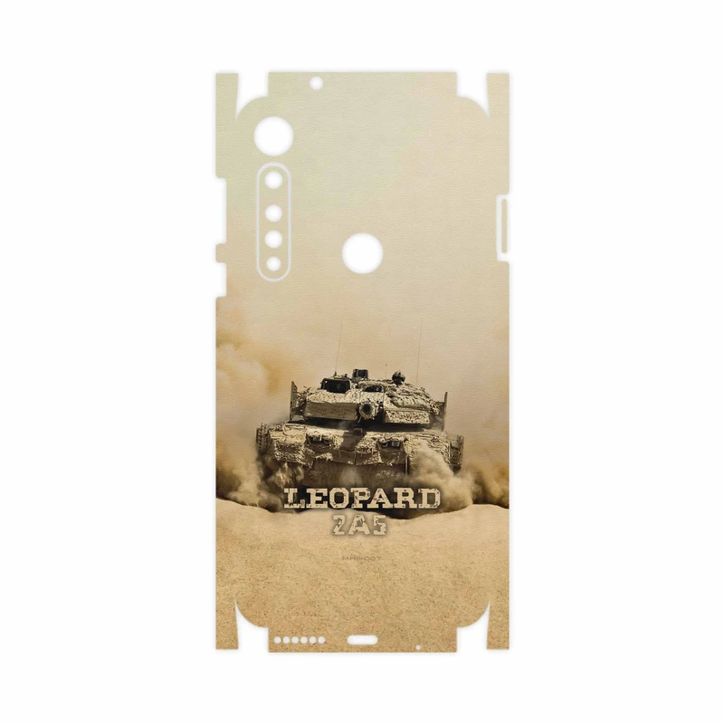 برچسب پوششی ماهوت مدل Leopard 2A5 tank-FullSkin مناسب برای گوشی موبایل موتورولا One Vision Plus