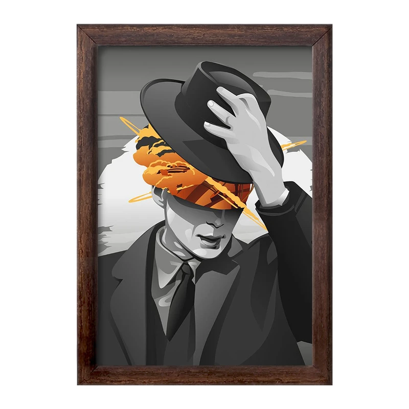 تابلو خندالو طرح اوپنهایمر Oppenheimer کد 31014