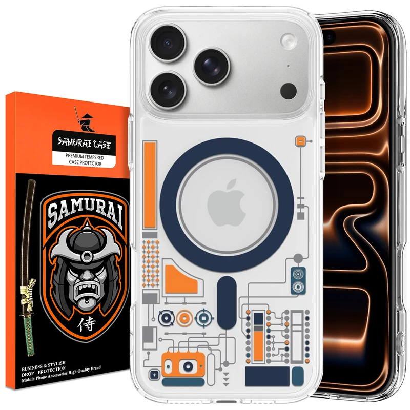 کاور سامورایی مدل SPG-Analogue مناسب برای گوشی موبایل اپل iPhone 17 Pro Max
