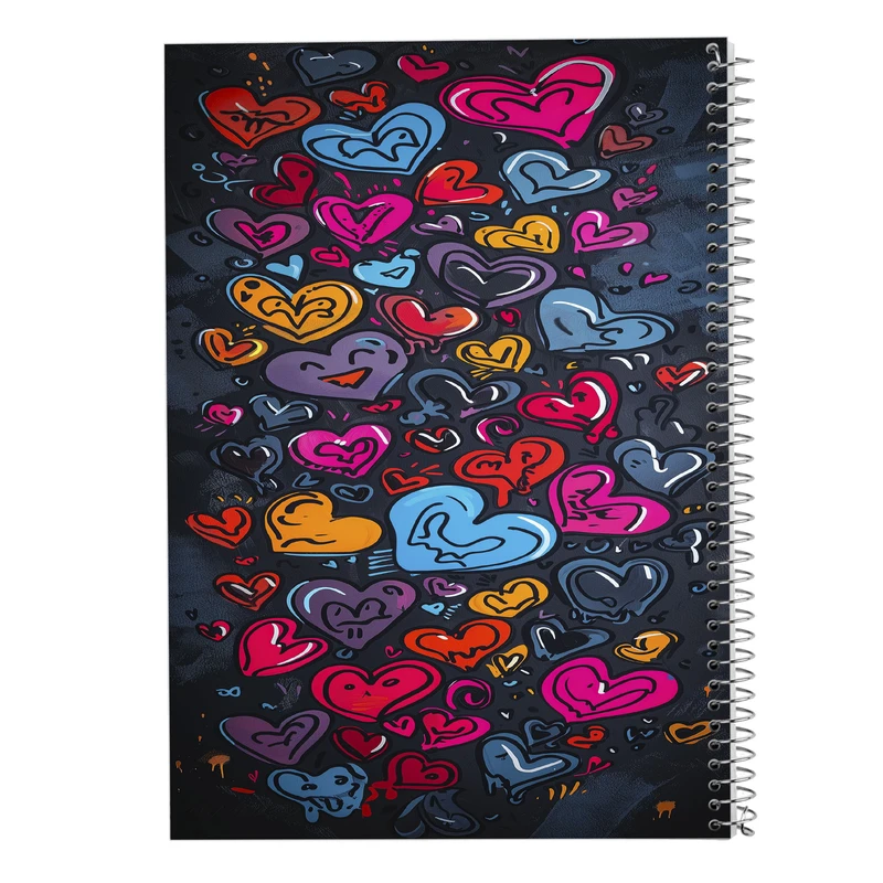 دفتر لیست خرید 50 برگ مدوپد مدل عاشقانه love کد DF14270