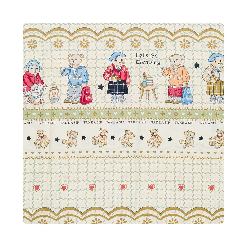 روکش لحاف فیلور آدنو مدل کمپ خرسی کد FI72 یک نفره سایز 160x220 سانتی‌متر