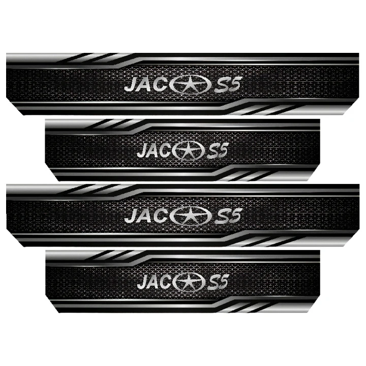 برچسب بدنه خودرو رایسان کد SP2050 مناسب برای جک اس 5 بسته 4 عددی