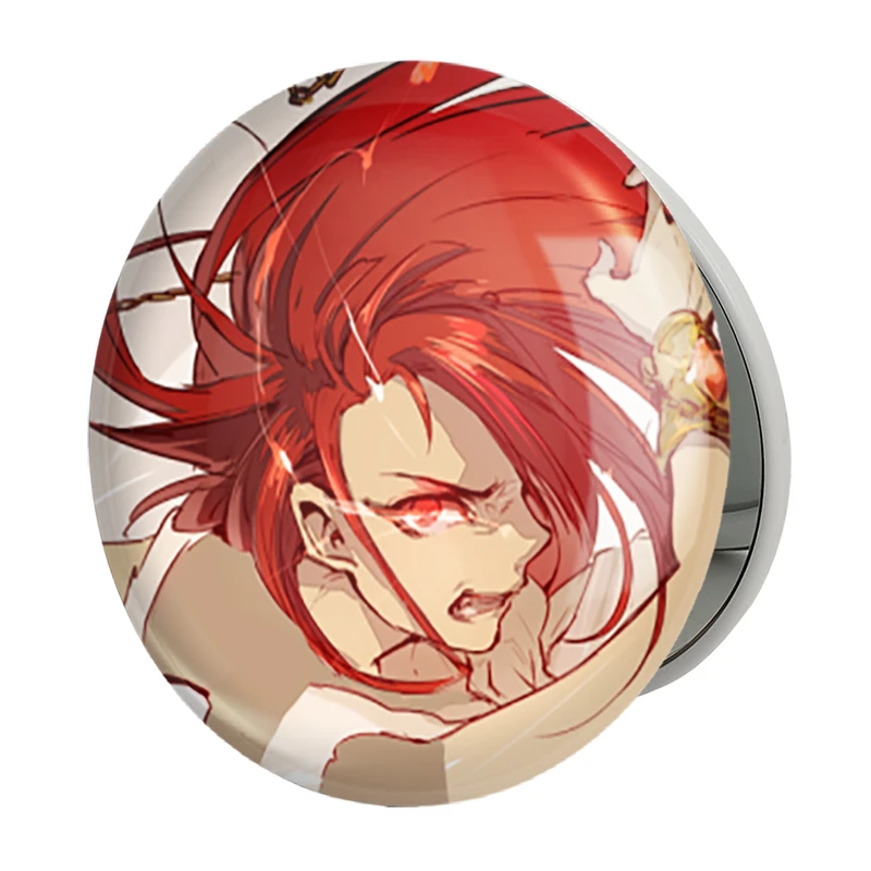 آینه جیبی خندالو طرح مورجیانا انیمه ماگی هزارتوی سحر و جادو مدل تاشو کد 36067